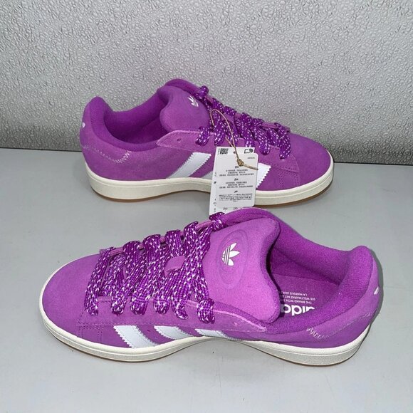 NEW ADIDAS CAMPUS 00s Purple Burst Sneakers Women’s 8 - Picture 3 of 10